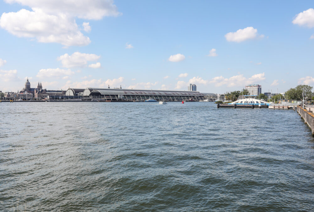Amsterdam aan het water